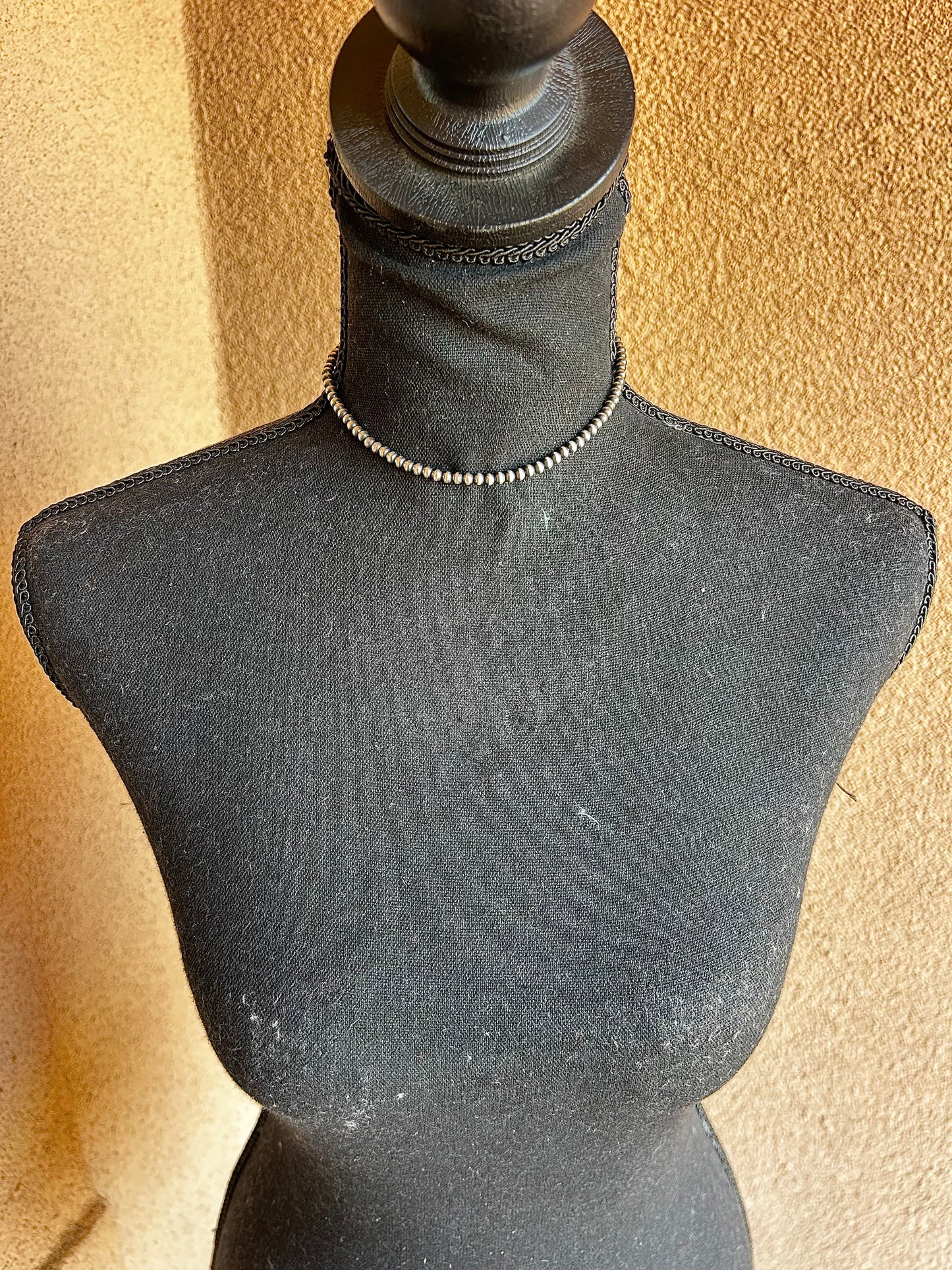 Your Mama's Pearl Necklace 4mm 14"