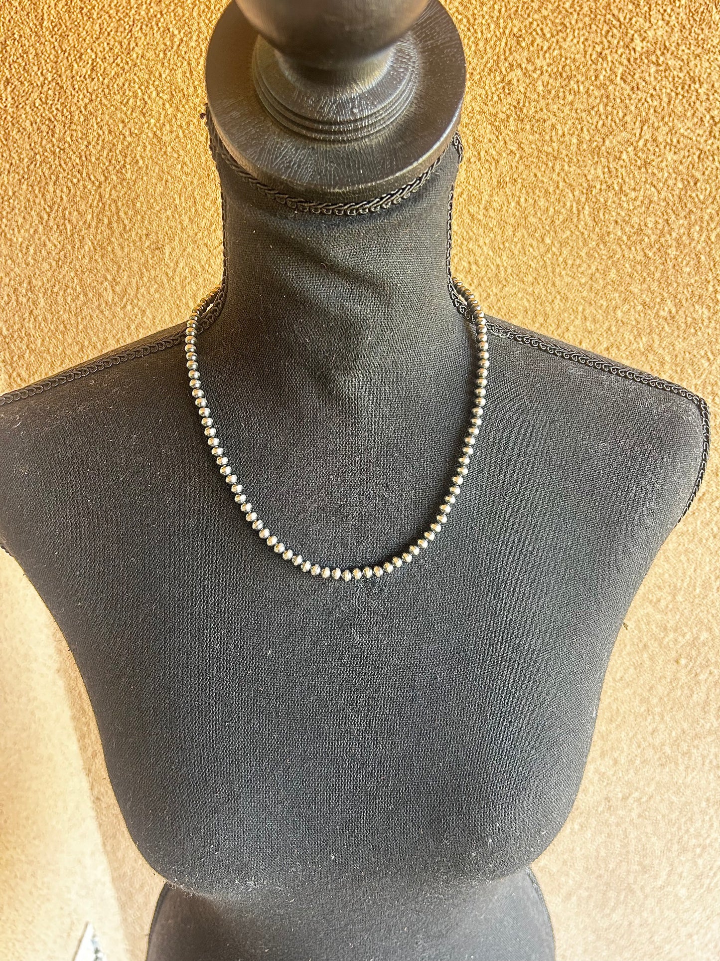 Your Mama's Pearl Necklace 5mm 20"