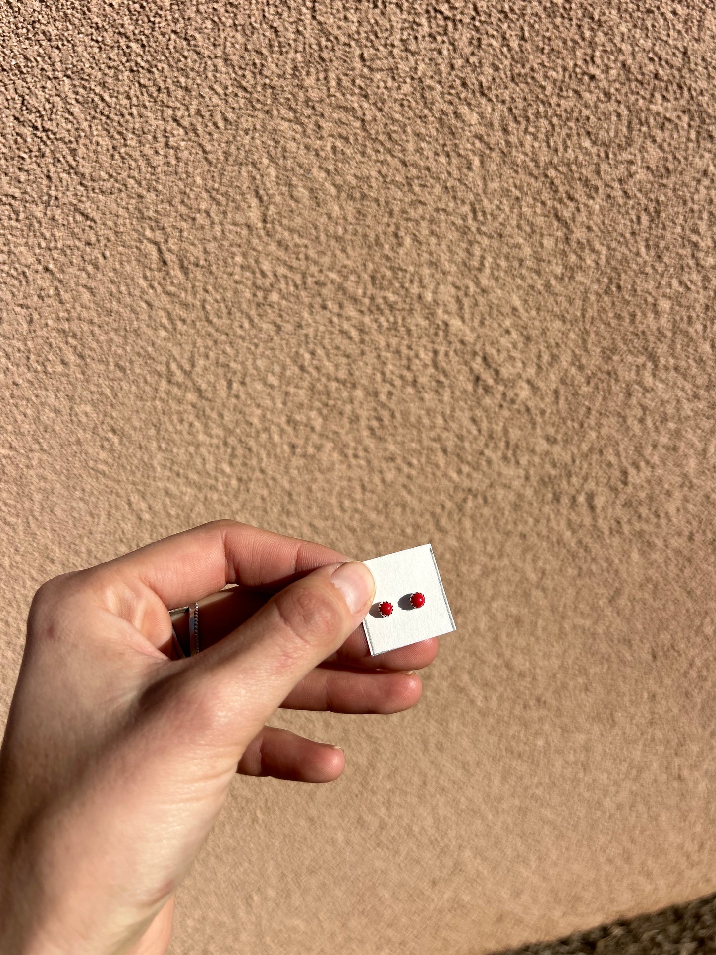 Mini Red Studs