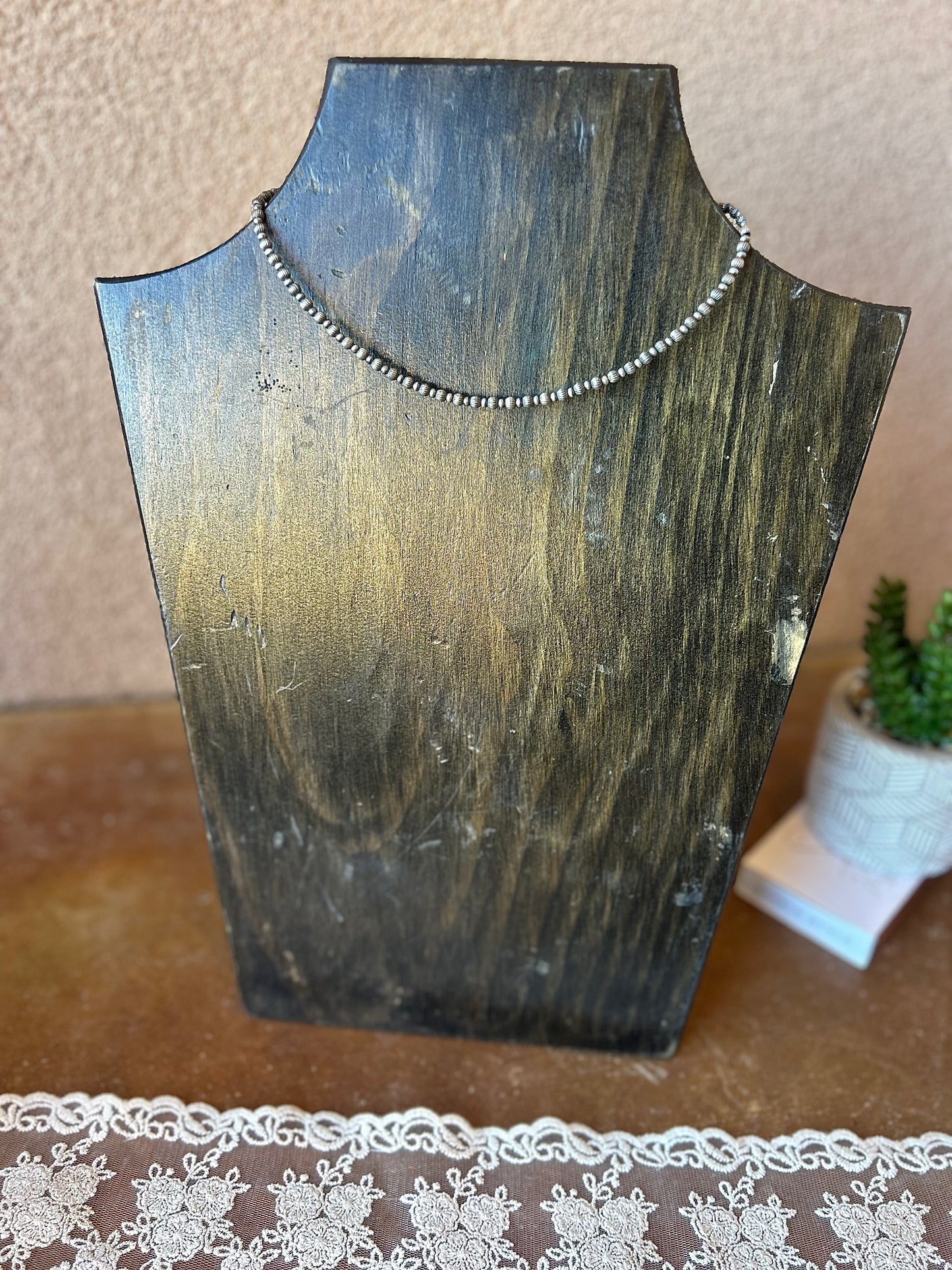 Your Mama's Pearl Graduated Necklace 18"