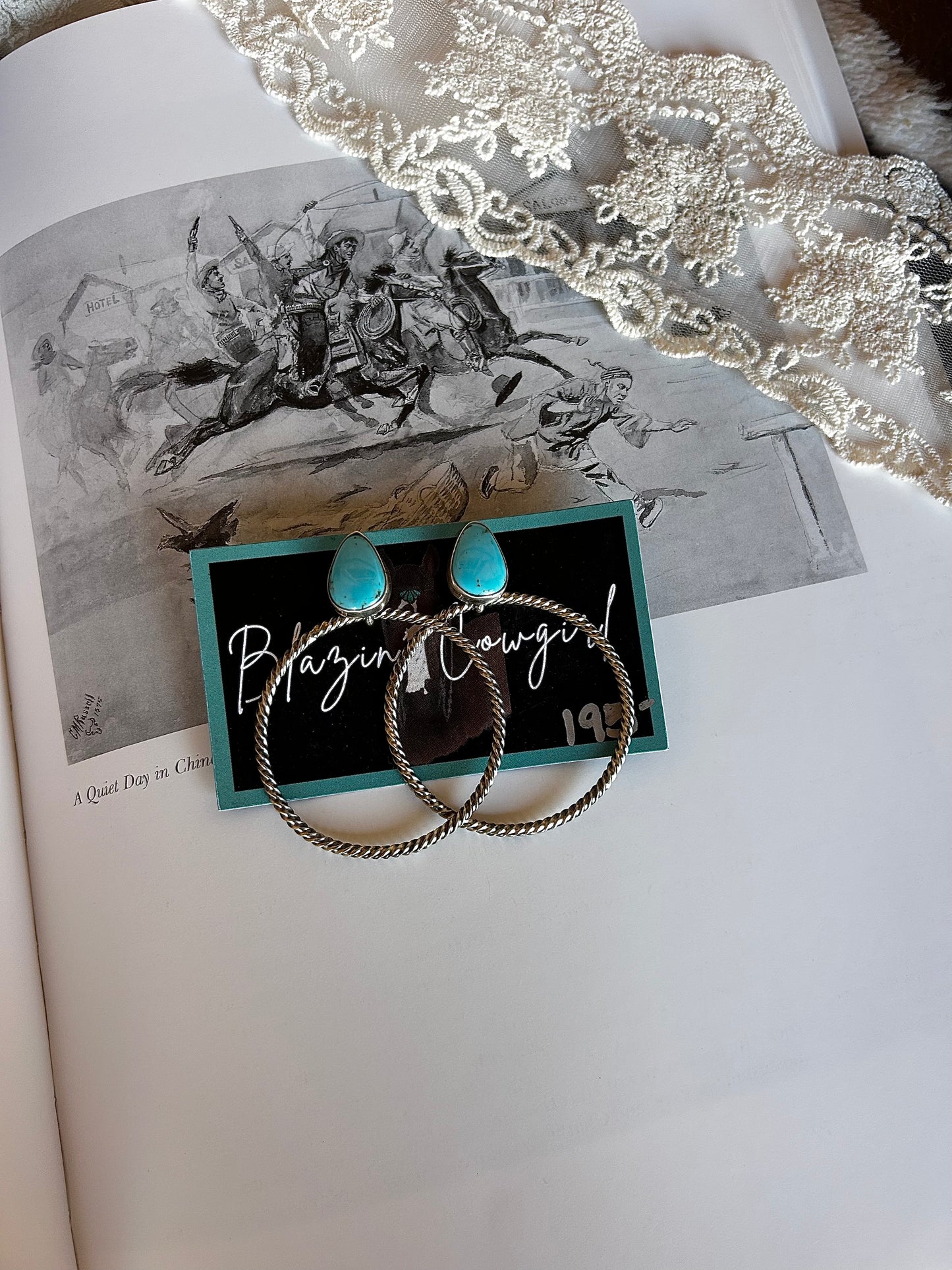 Kingman Sterling Hoops