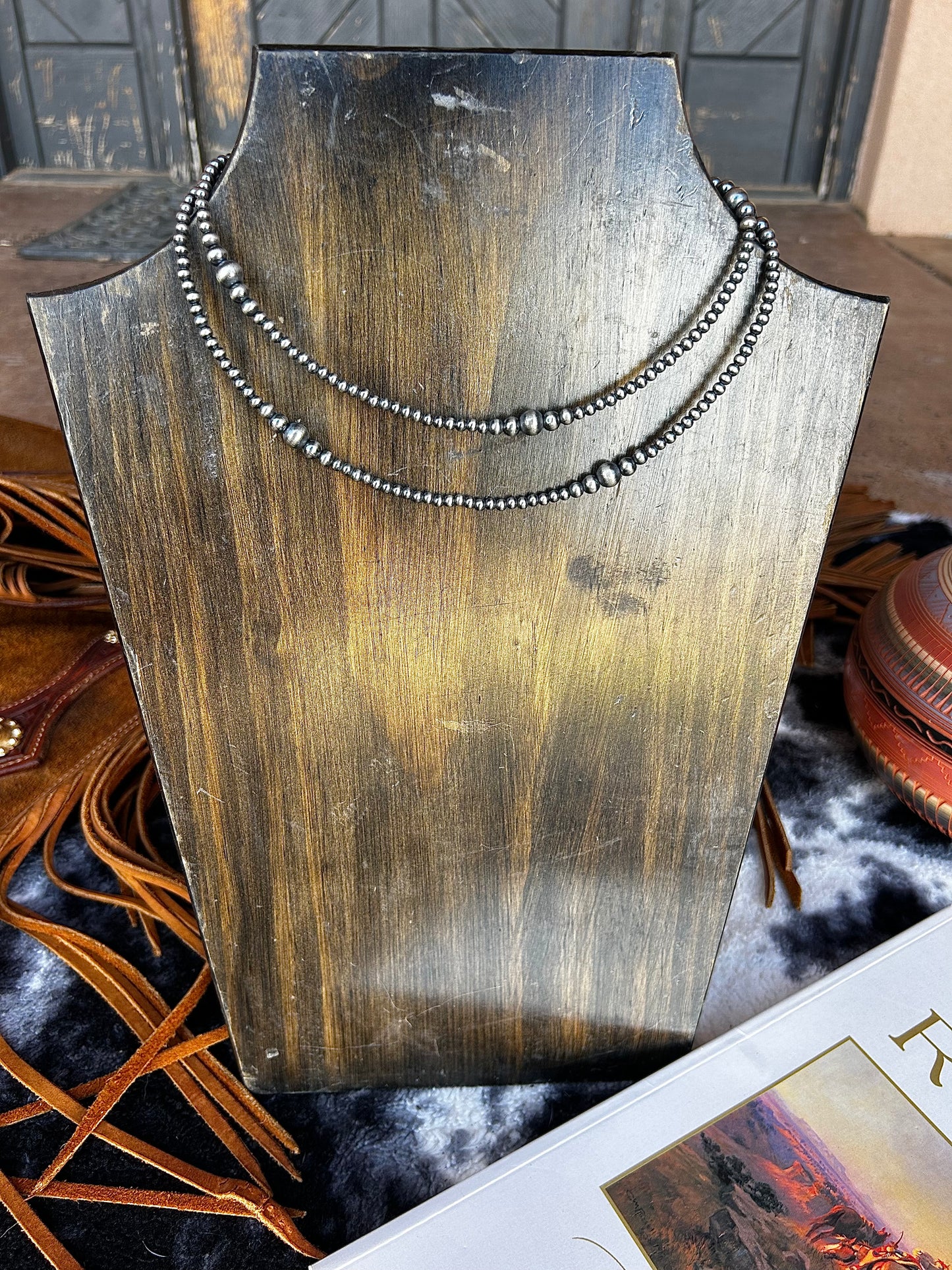Your Mama's Pearl Necklace 4-8mm