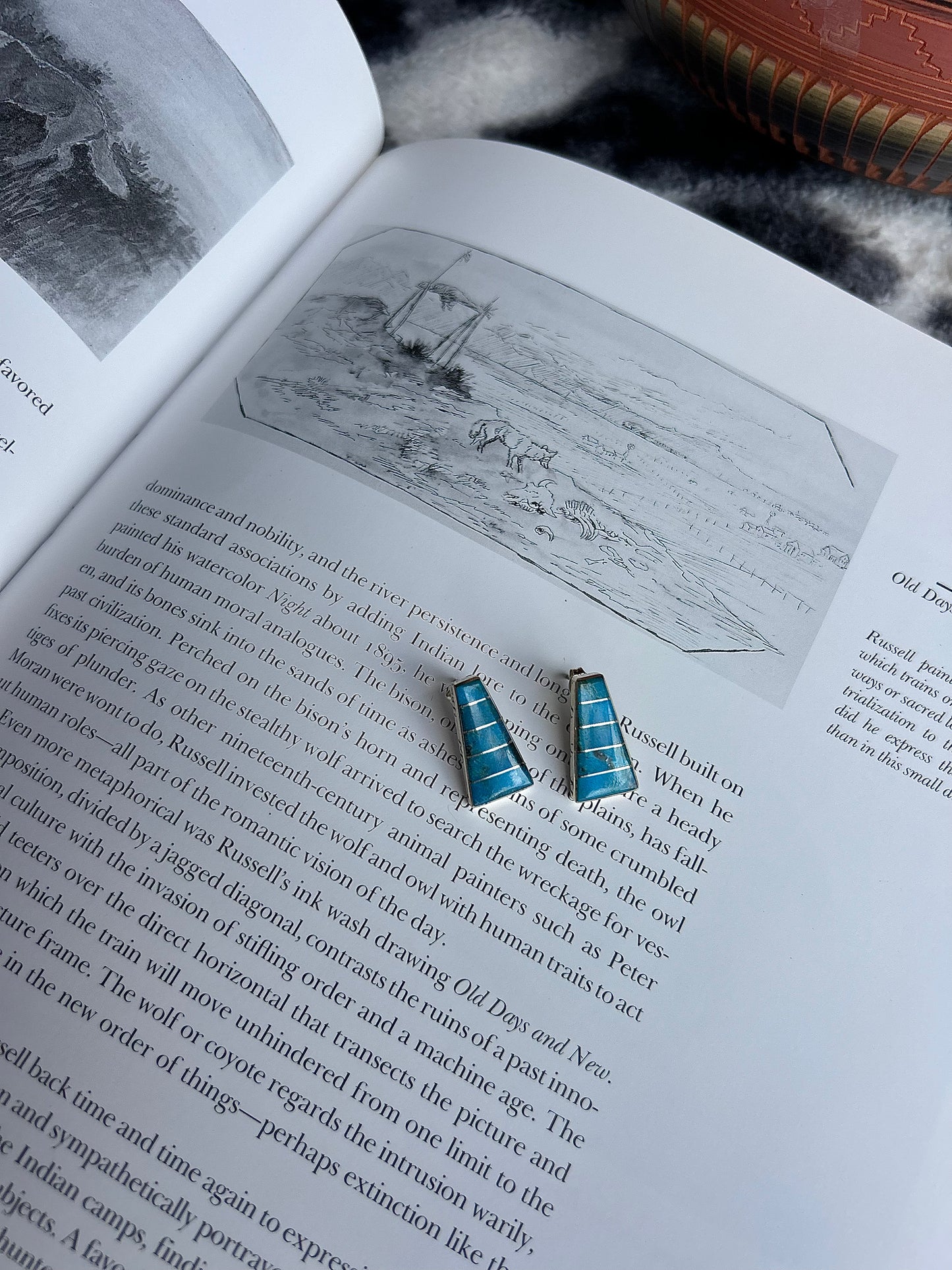 Zuni Turquoise Drops