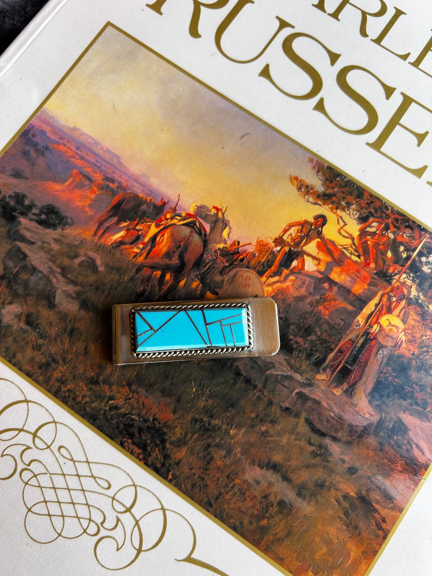 Turquoise Money Clip