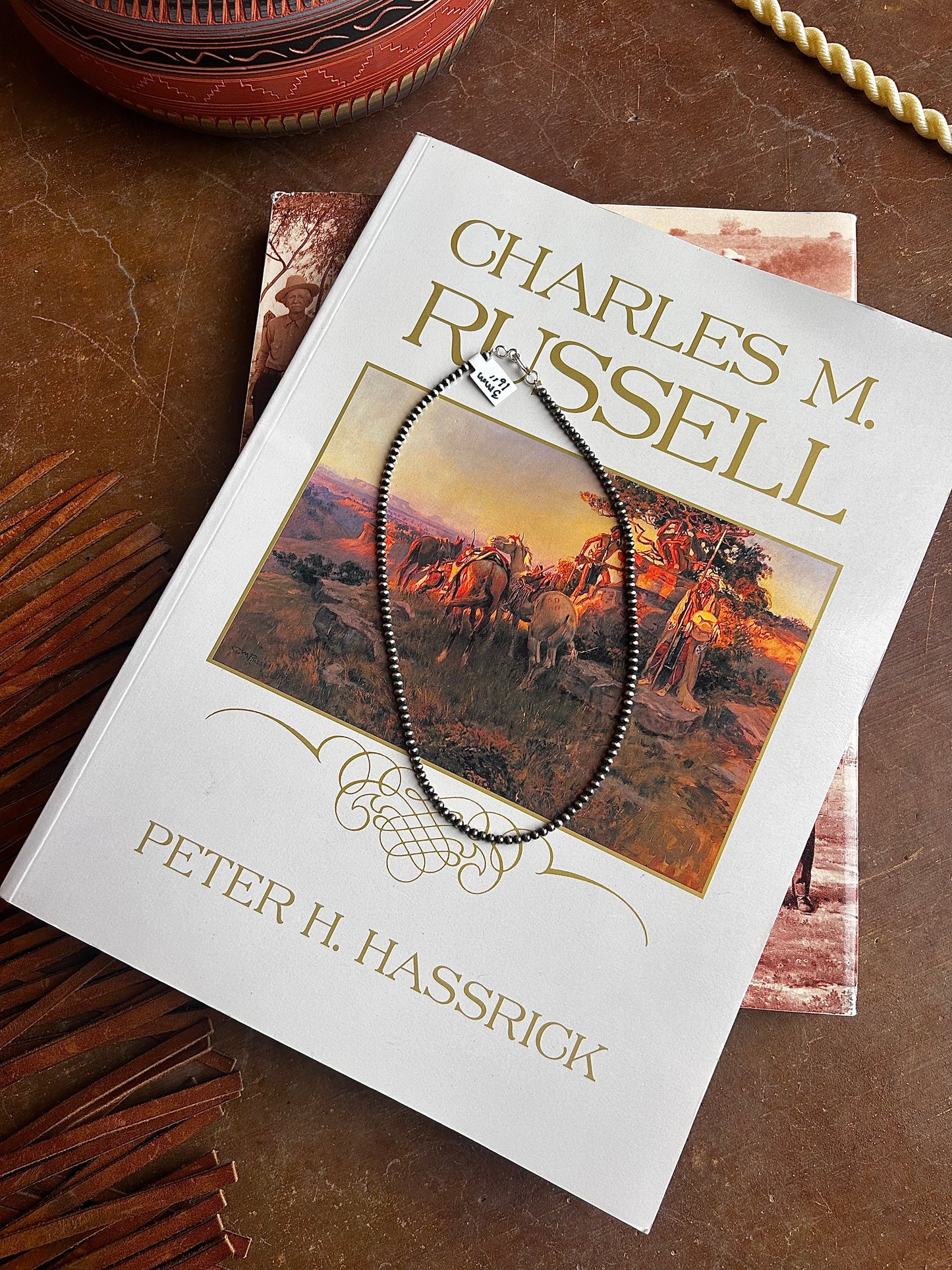 Your Mama's Pearl Necklace 3mm 16"