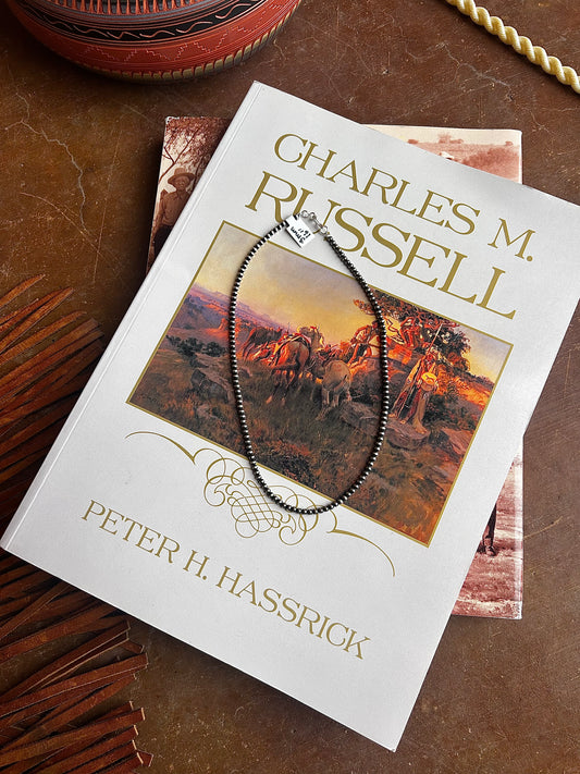 Your Mama's Pearl Necklace 3mm 16"