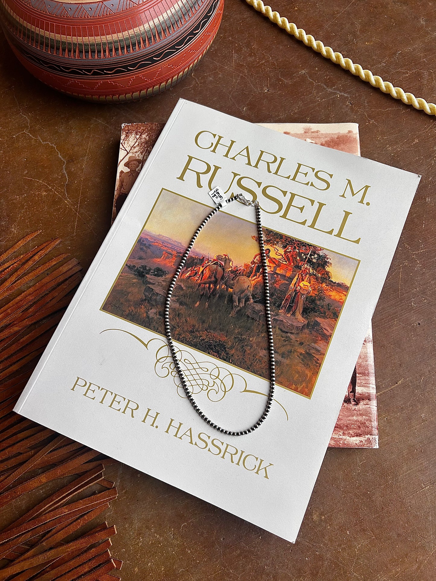 Your Mama's Pearl Necklace 3mm 18"