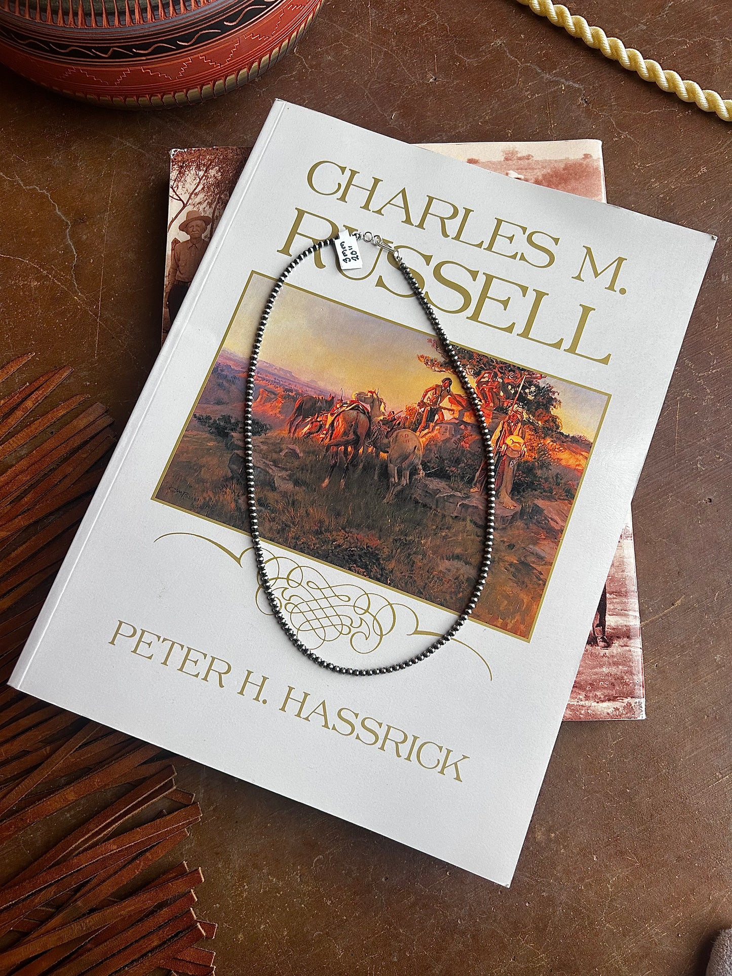 Your Mama's Pearl Necklace 3mm 20"