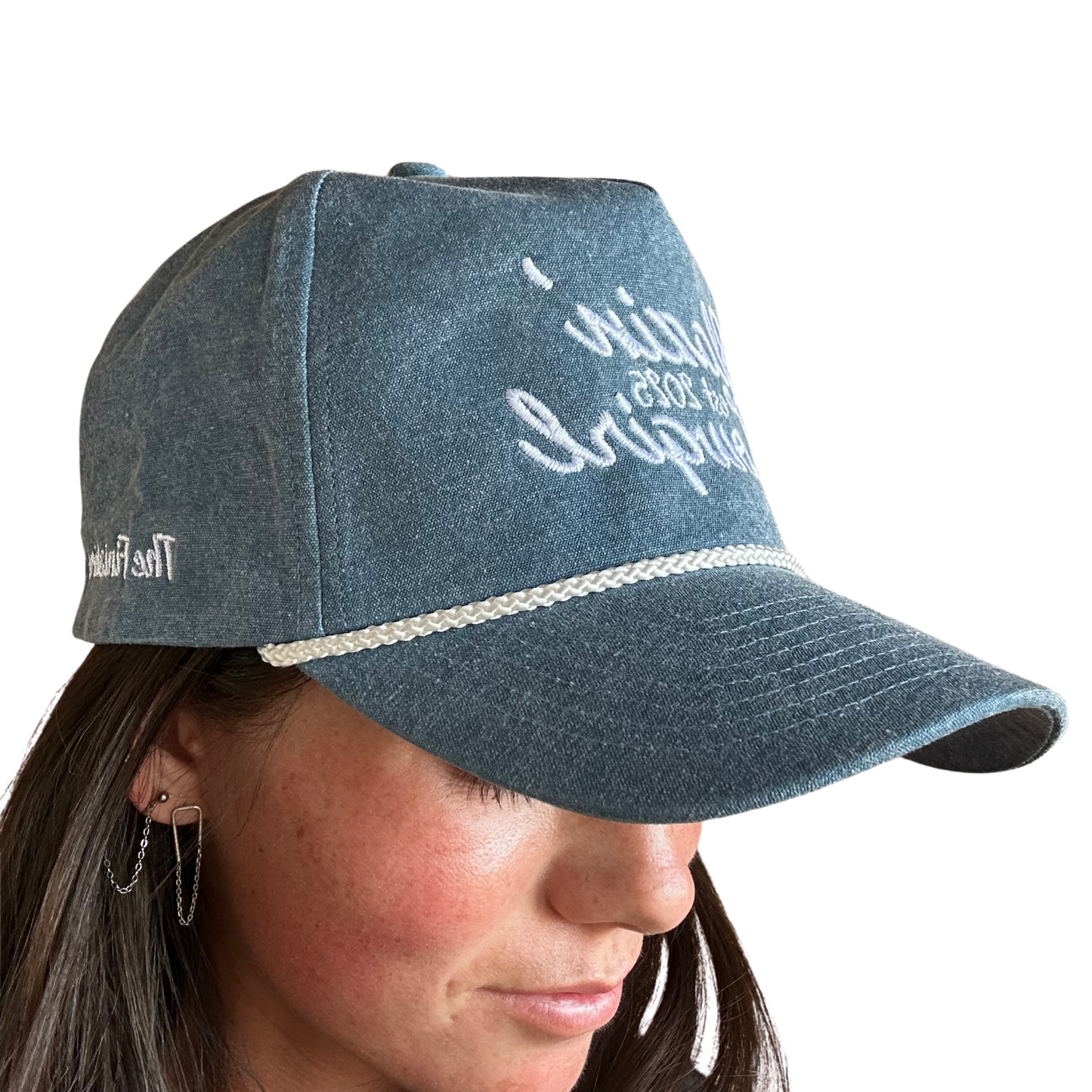 Blazin' Cowgirl Denim Cap