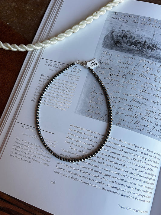 Your Mama's Pearl Necklace 4mm 14"