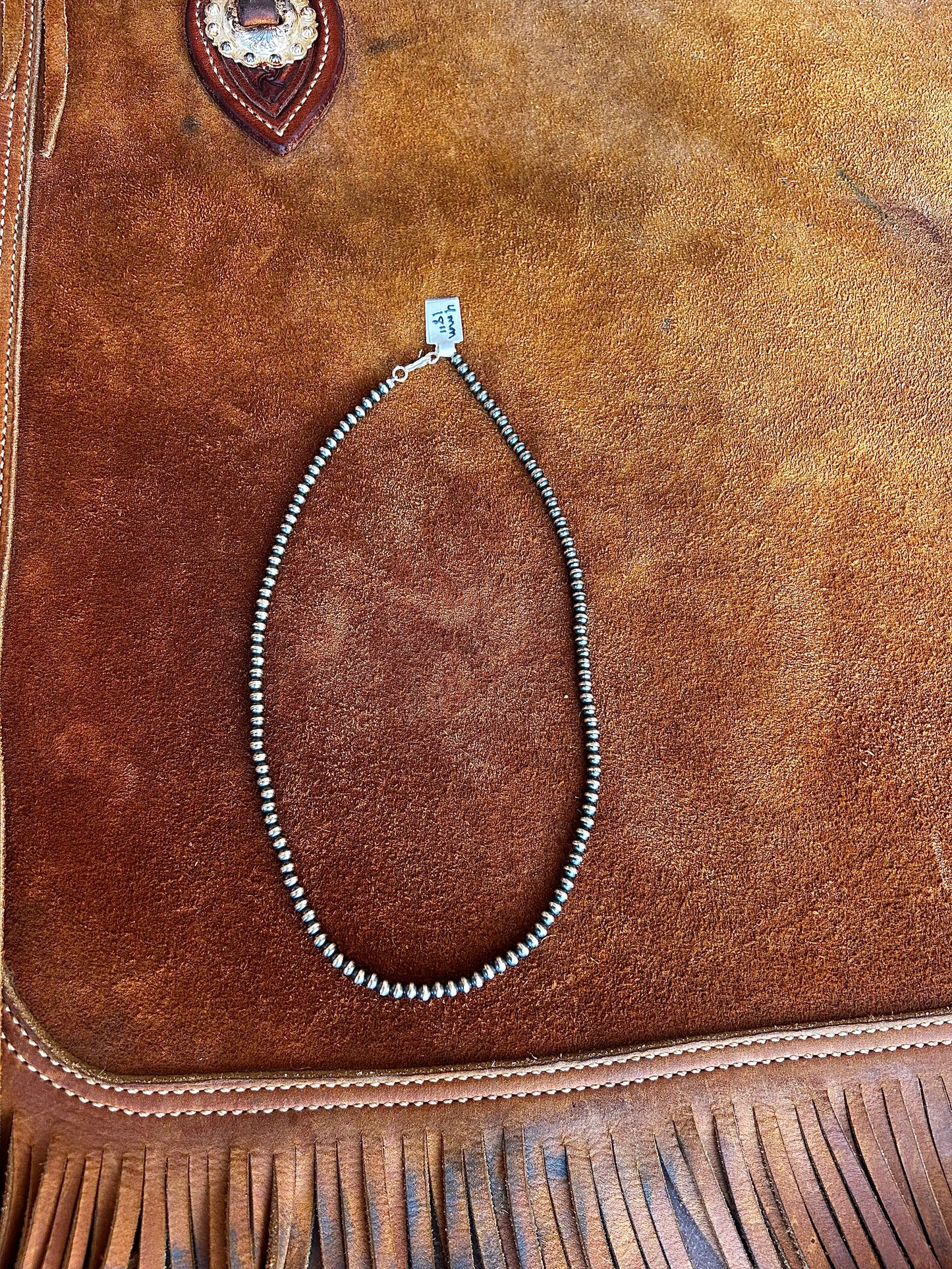 Your Mama's Pearl Necklace 4mm 18"