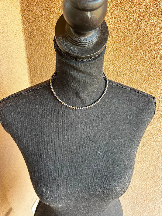 Your Mama's Pearl Necklace 4mm 16"