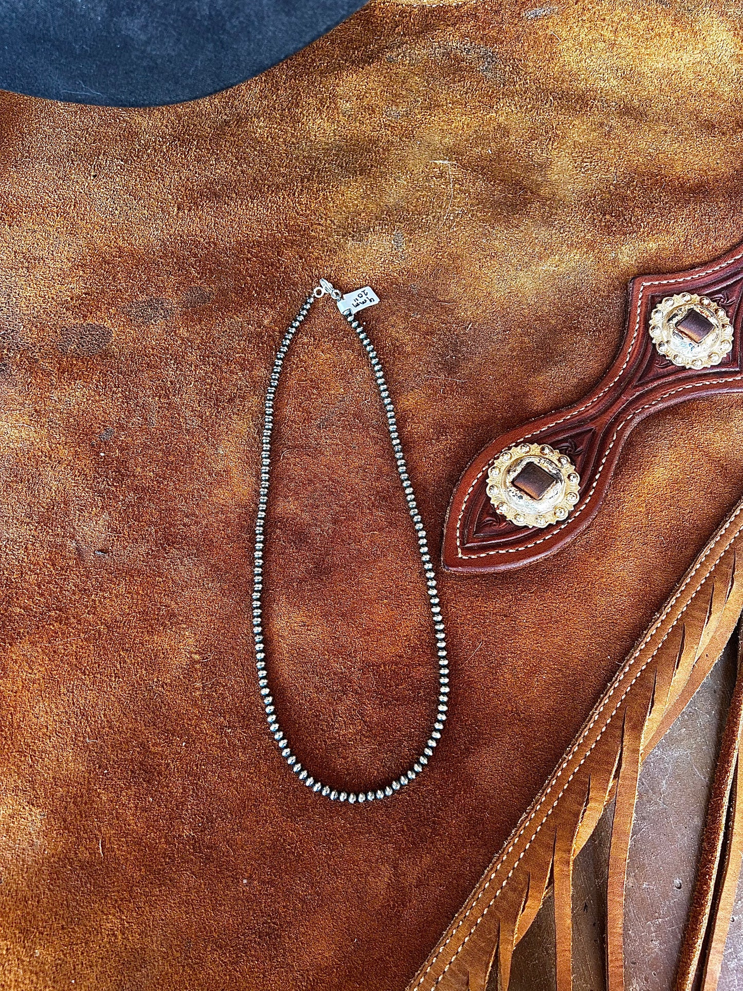 Your Mama's Pearl Necklace 4mm 20"