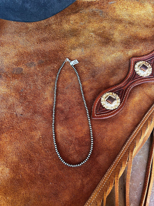 Your Mama's Pearl Necklace 4mm 20"