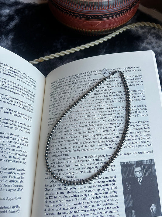 Your Mama's Pearl Necklace 5mm 16"