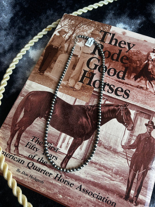 Your Mama's Pearl Necklace 5mm 20"