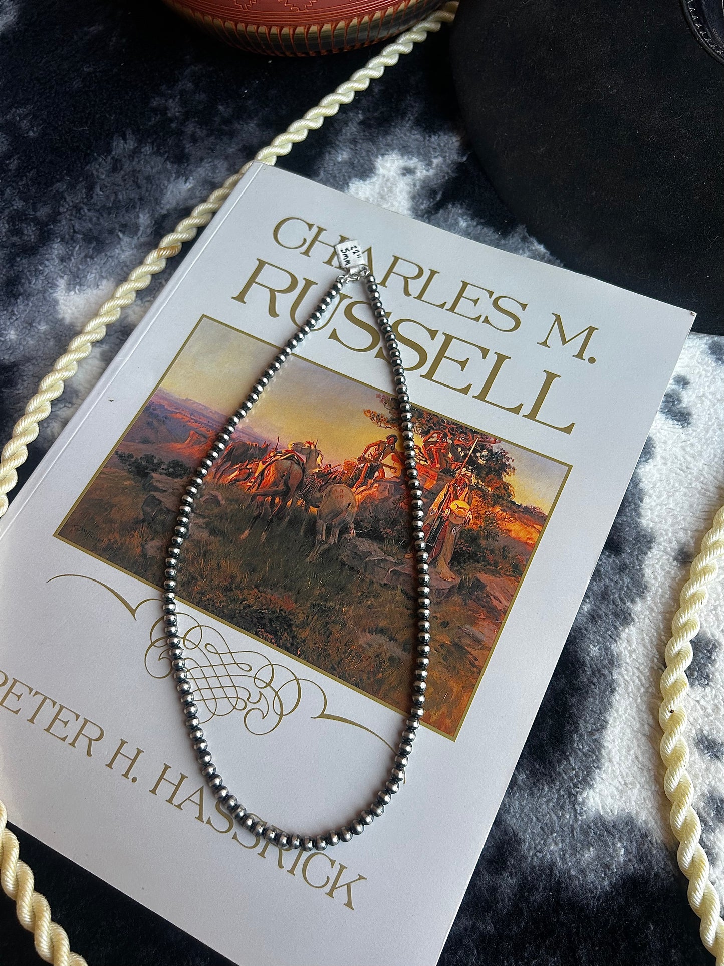 Your Mama's Pearl Necklace 5mm 22"