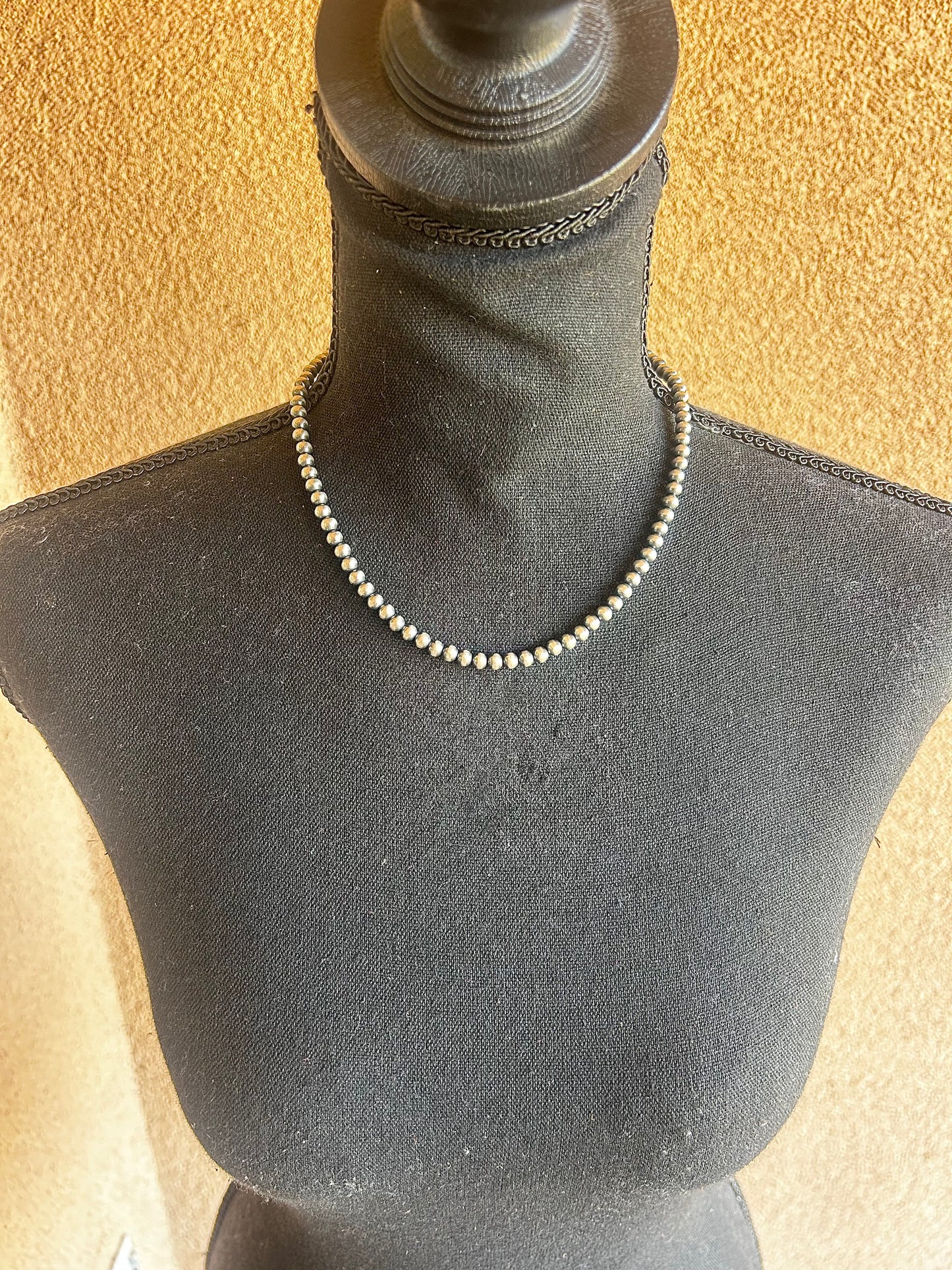 Your Mama's Pearl Necklace 5mm 16"