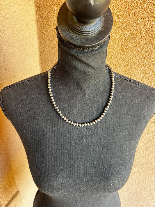 Your Mama's Pearl Necklace 6mm 20"