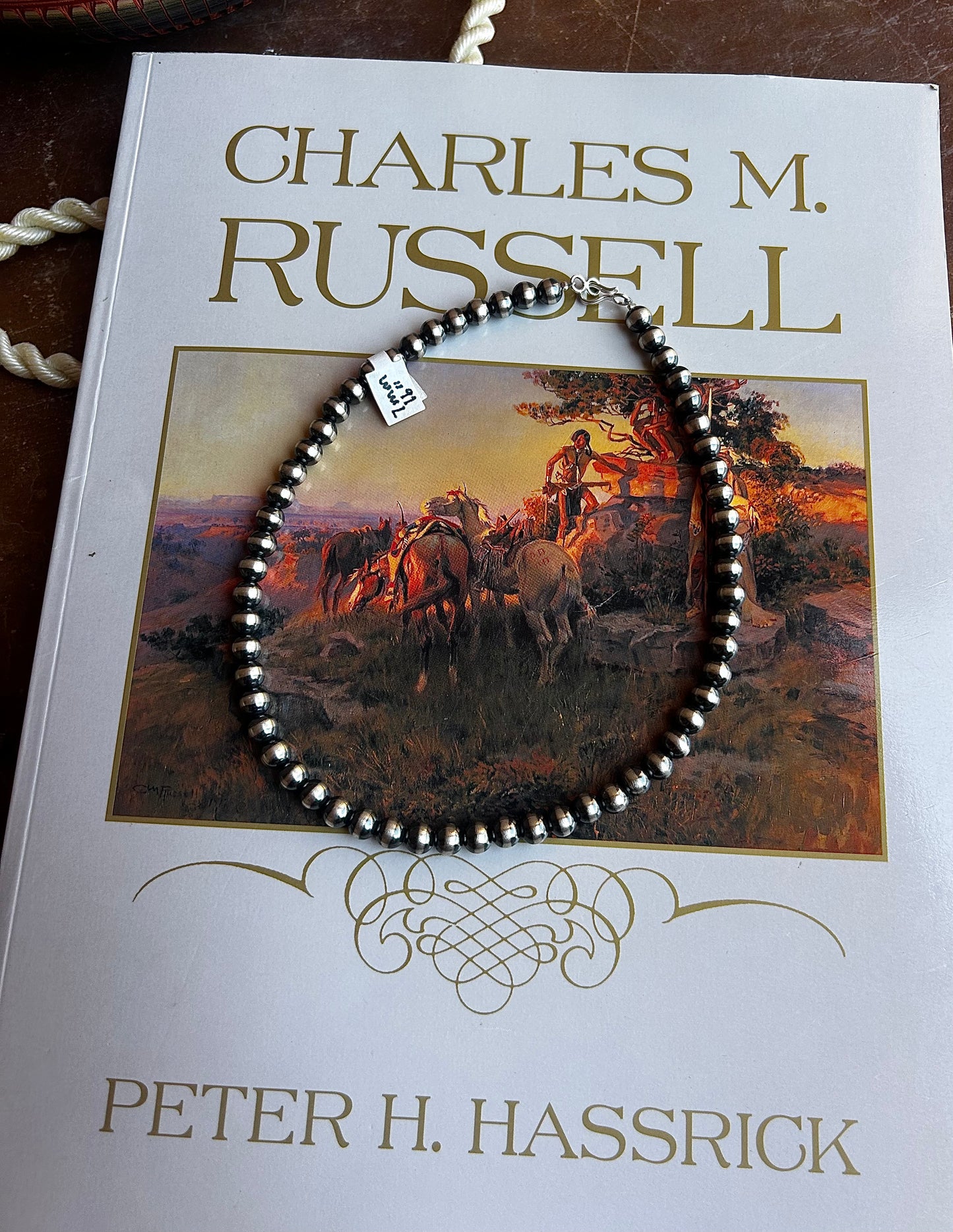 Your Mama's Pearl Necklace 7mm 16"