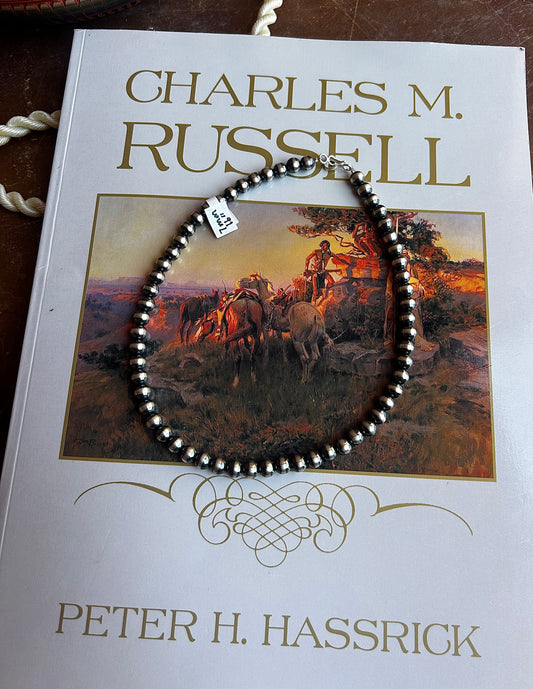 Your Mama's Pearl Necklace 7mm 16"