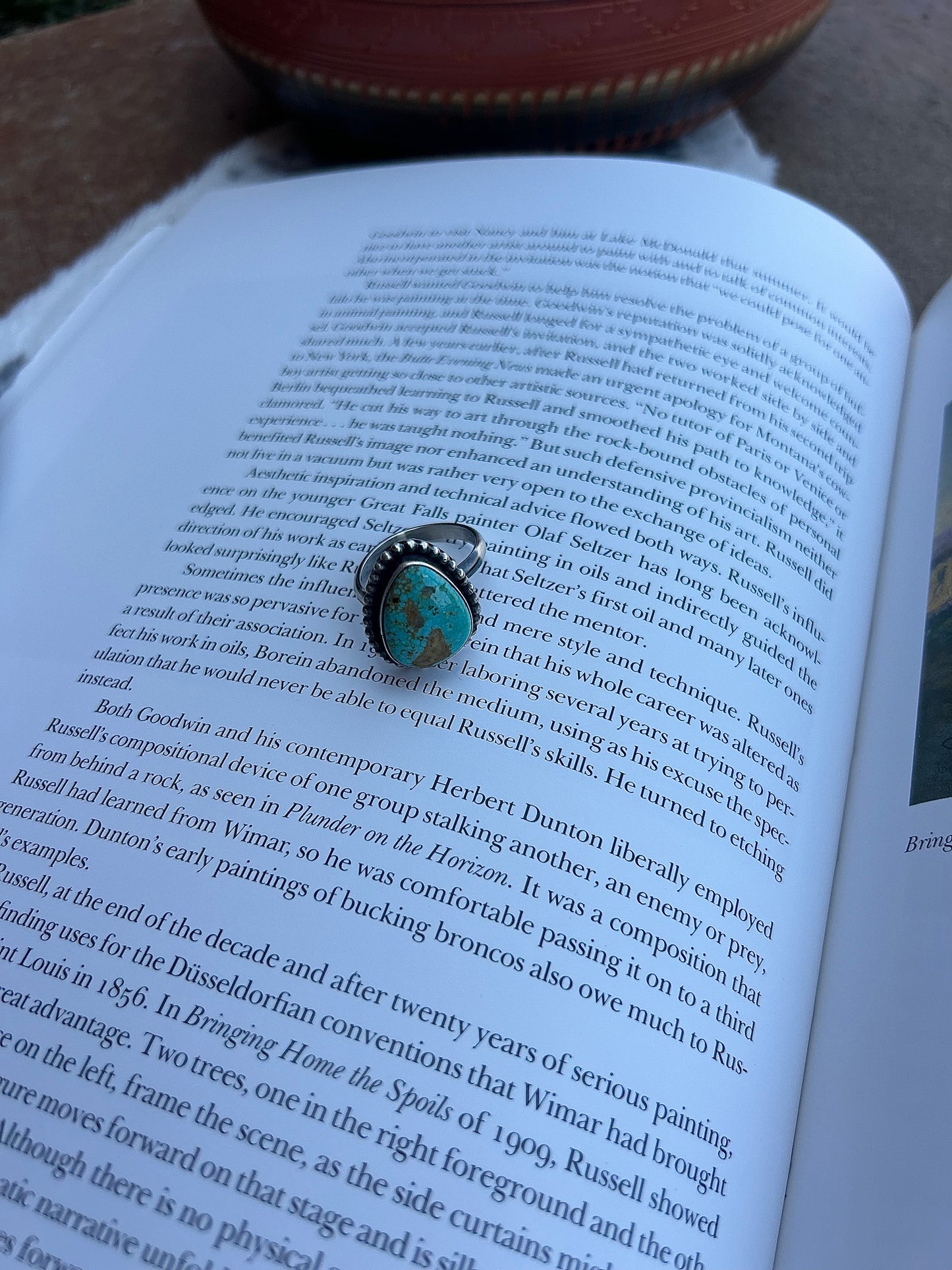 Crimson Adjustable Ring