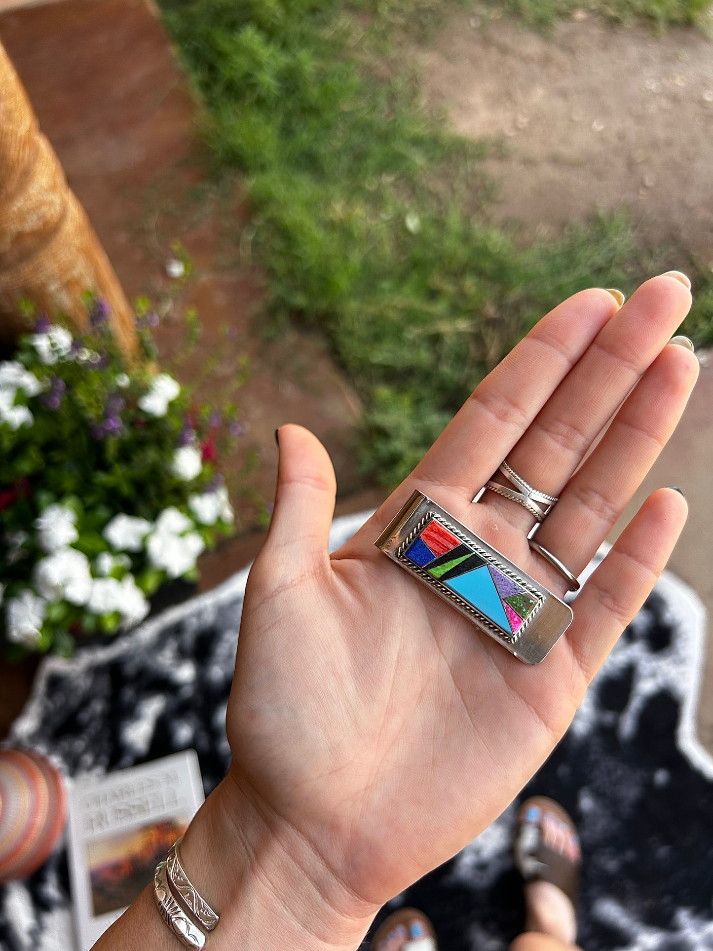 Multi Colored Money Clip