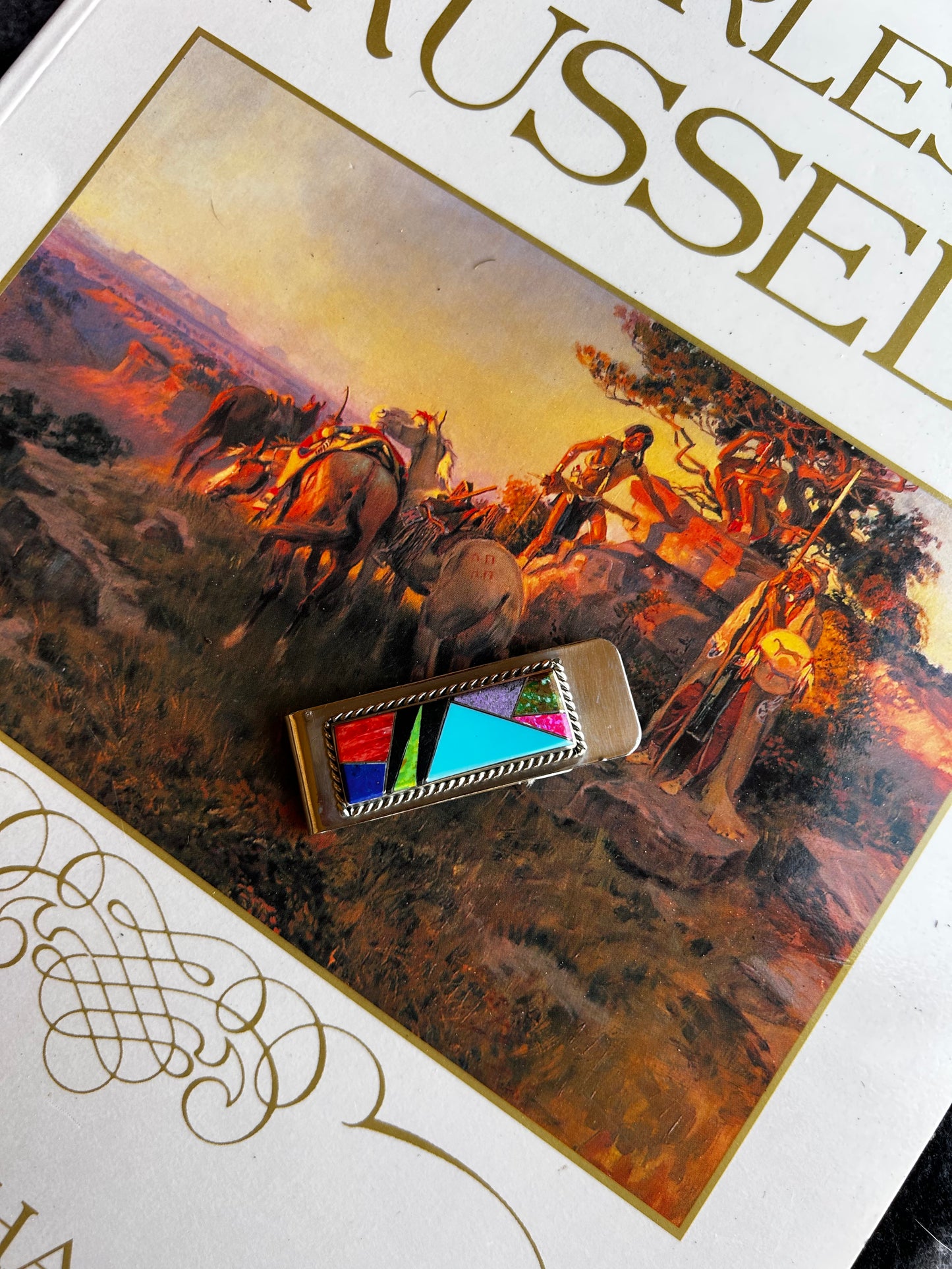 Multi Colored Money Clip