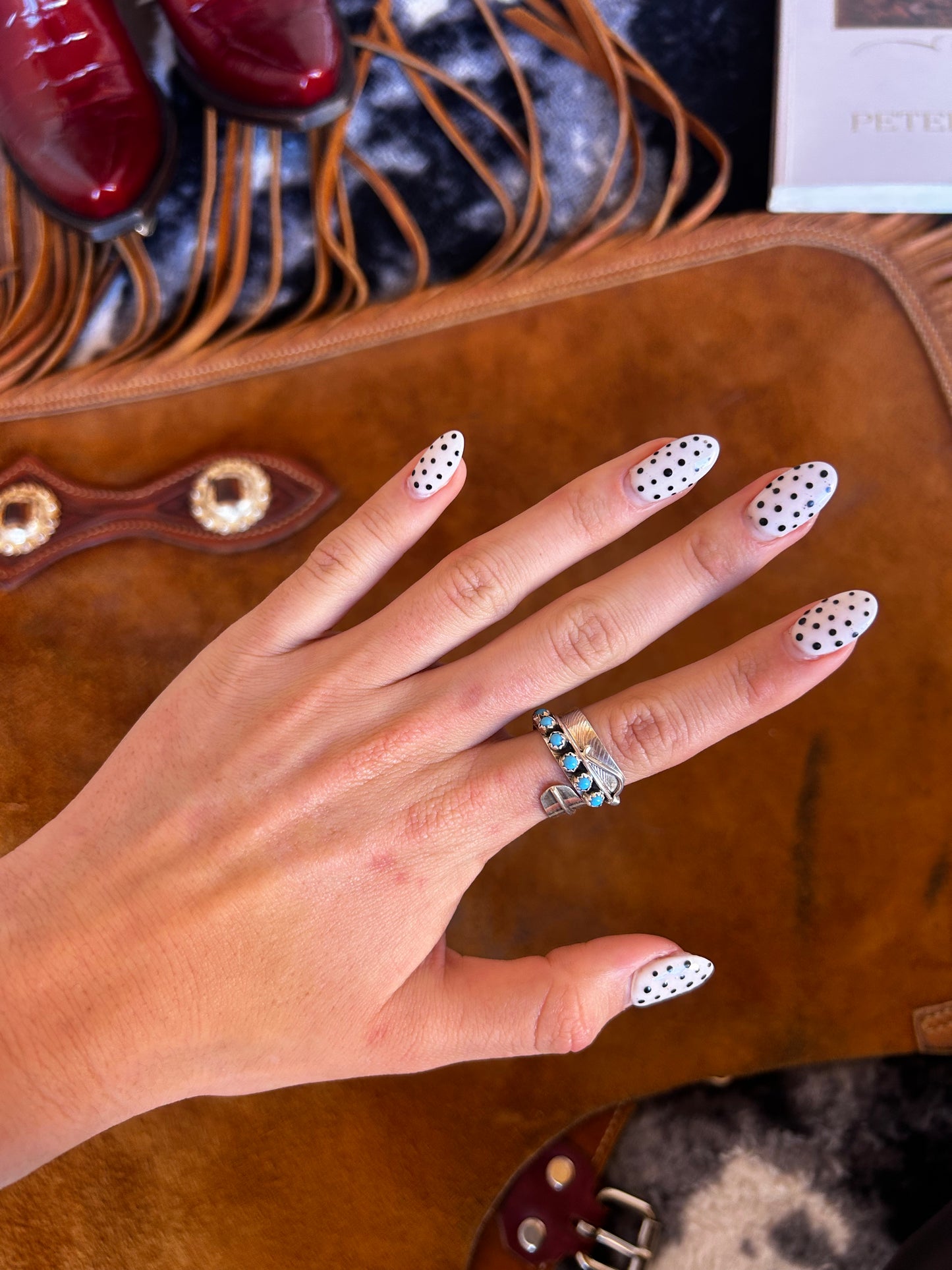 Feather Adjustable Ring