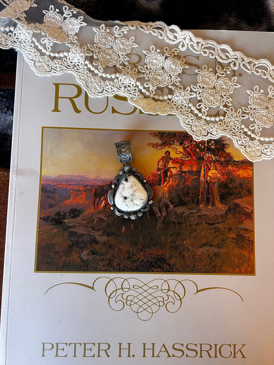 White Buffalo Pendant