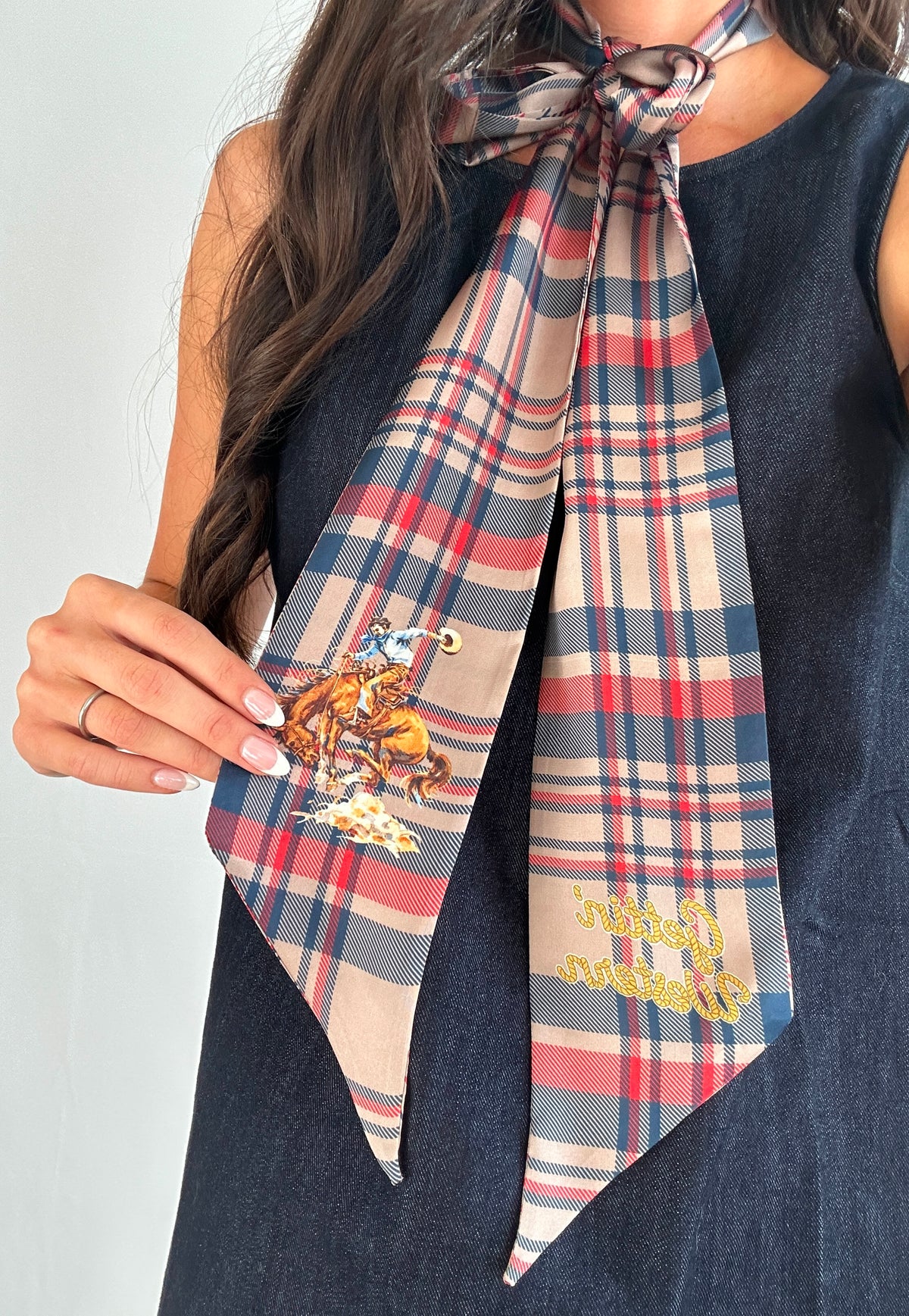 Gettin' Western - Red Plaid