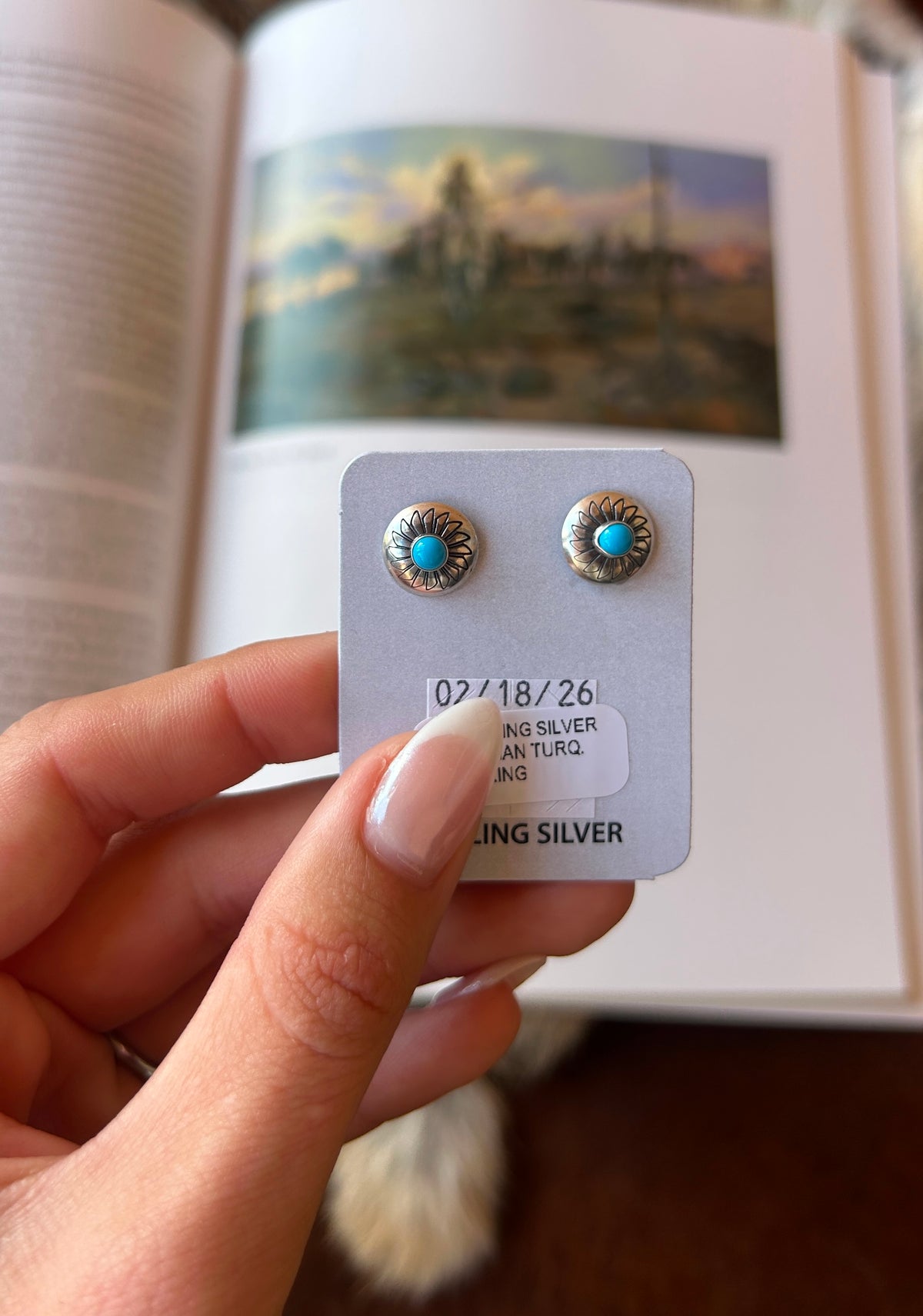 Floral Stud Earrings