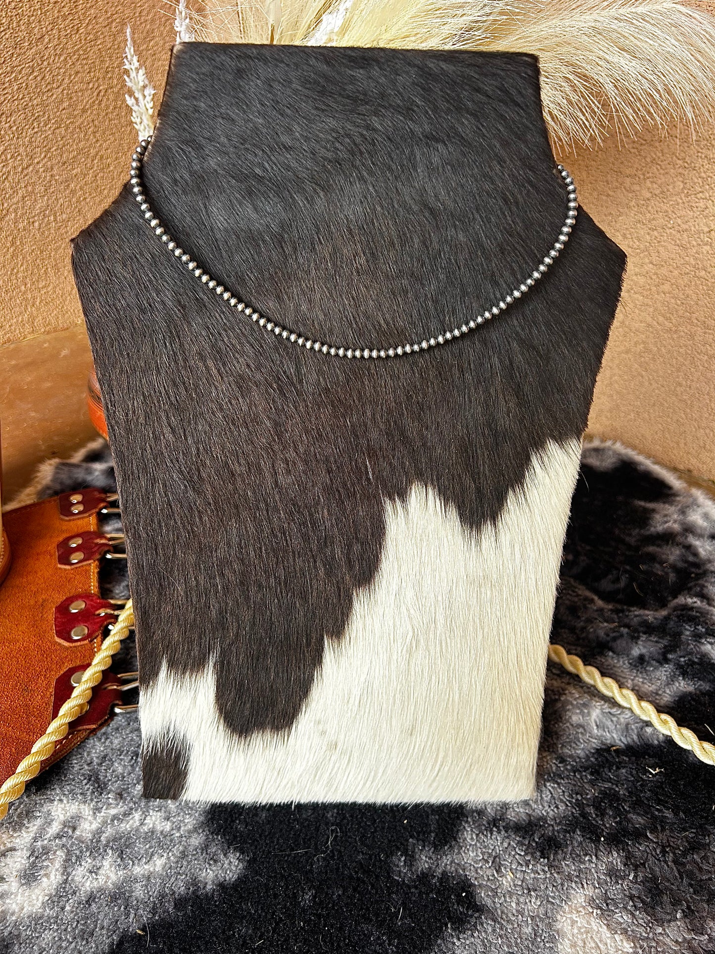 Your Mama's Pearl Necklace 4mm 16"
