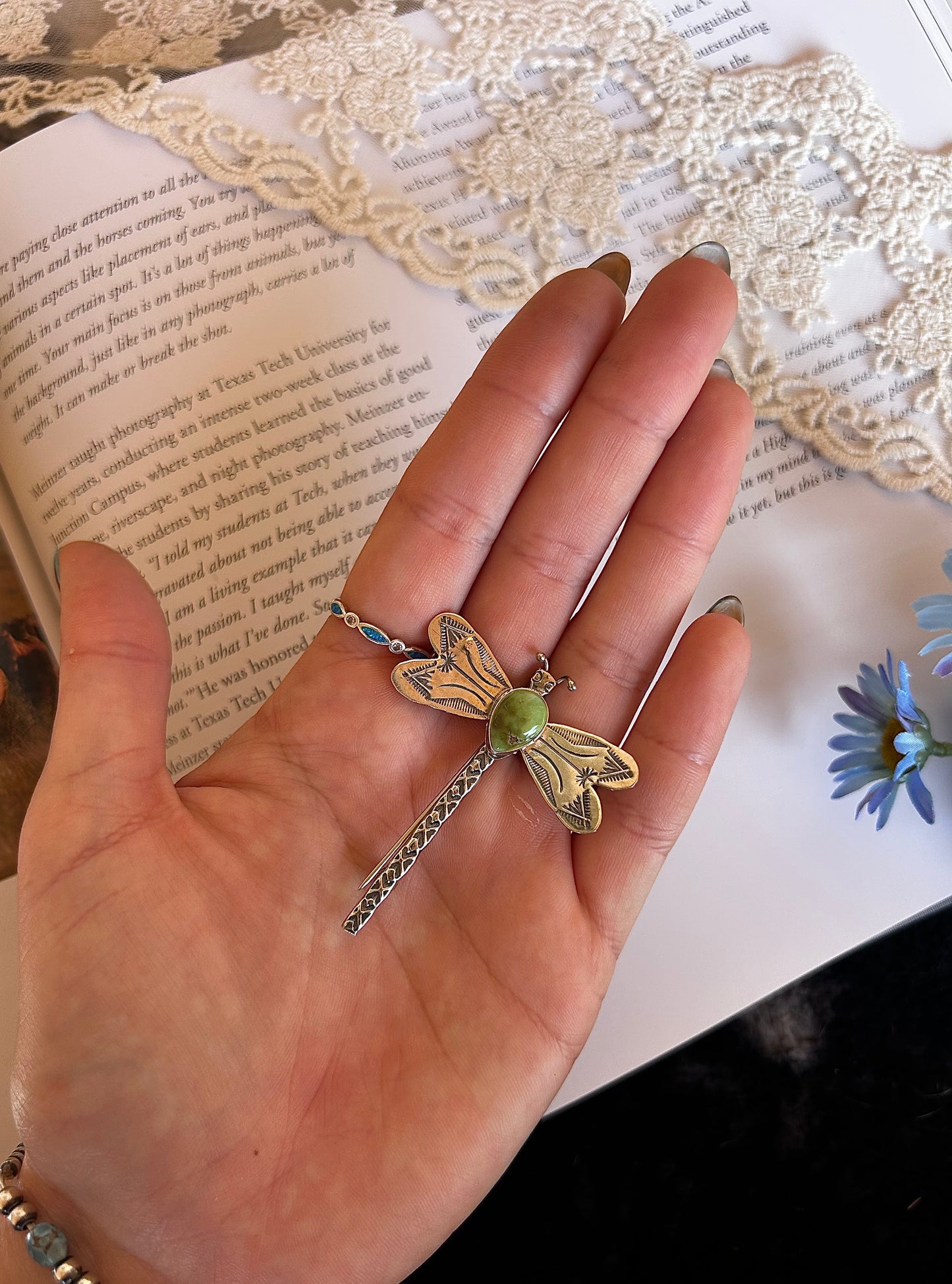 Dragon Fly Brooch