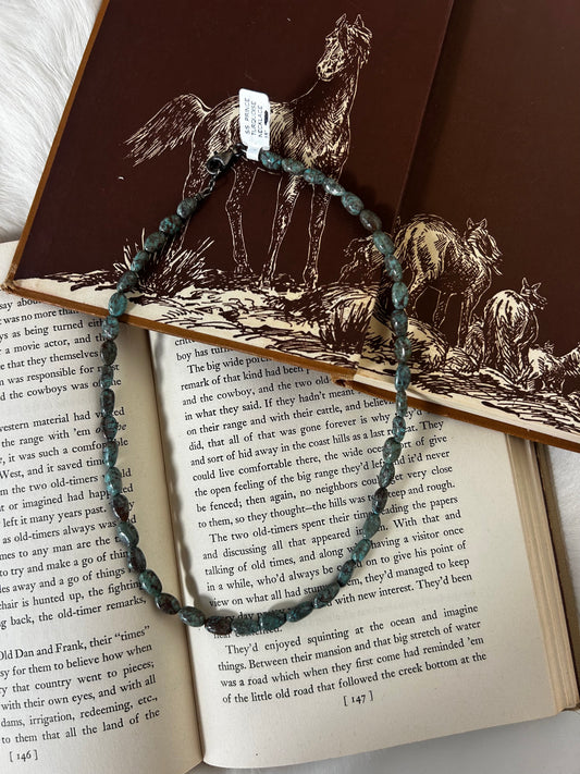 Prince Turquoise Necklace 18"