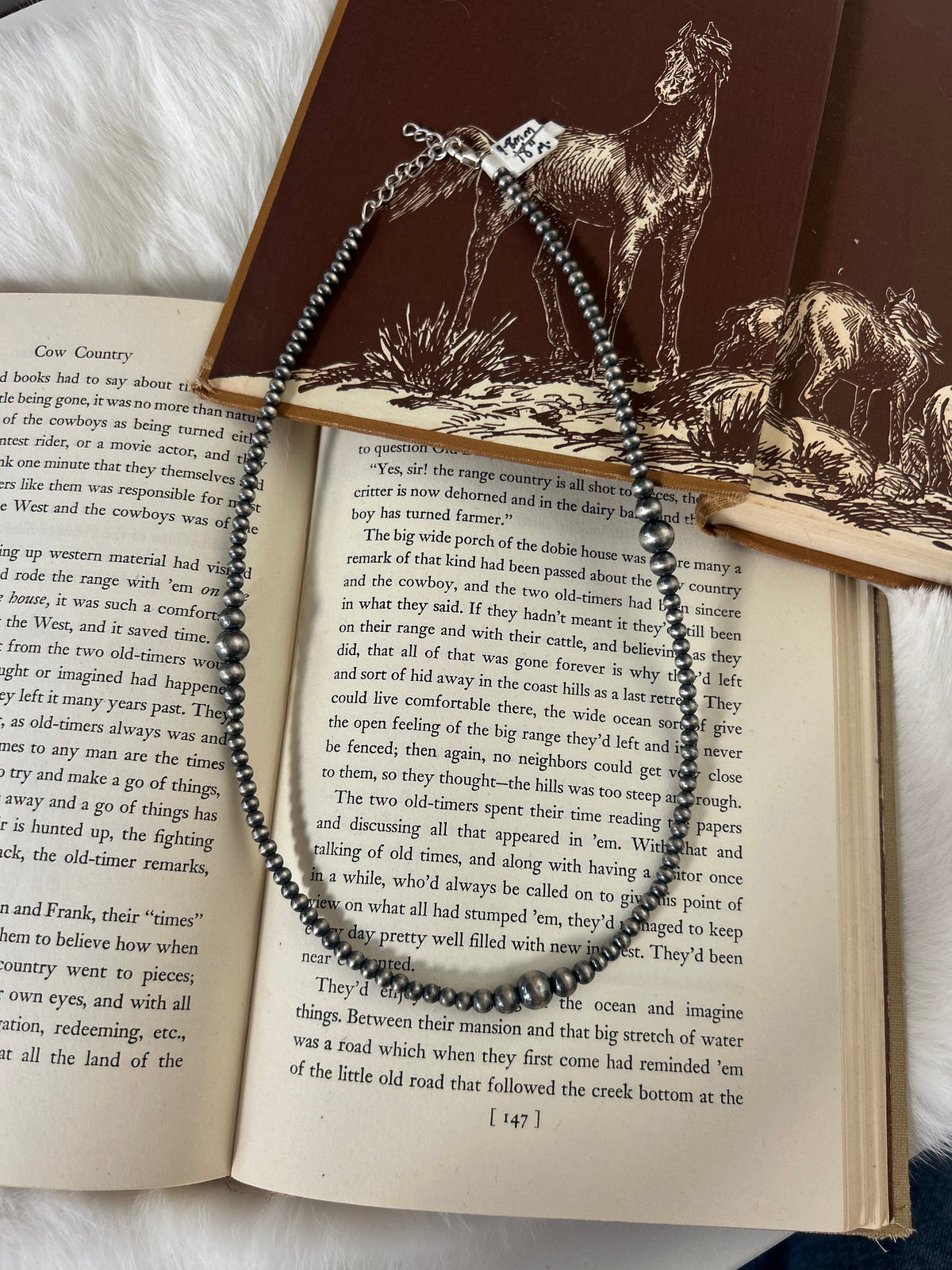 Your Mama's Pearl Necklace 4-8mm Varied Lengths
