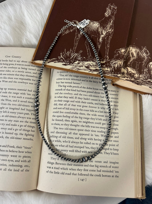 Your Mama's Pearl Necklace 4-8mm Varied Lengths