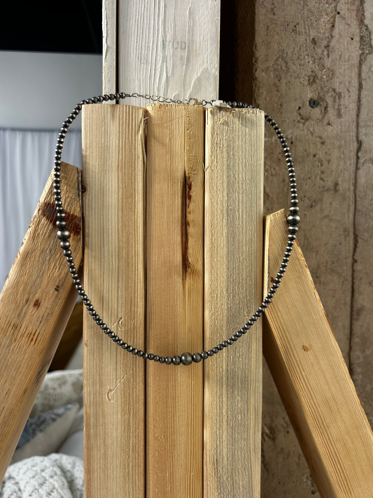 Your Mama's Pearl Necklace 4-8mm Varied Lengths