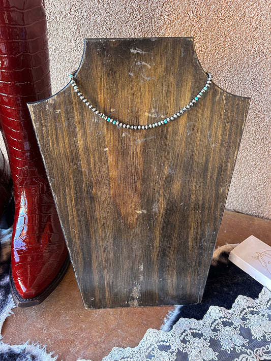 Your Mama's Kingman Necklace 5mm 16"