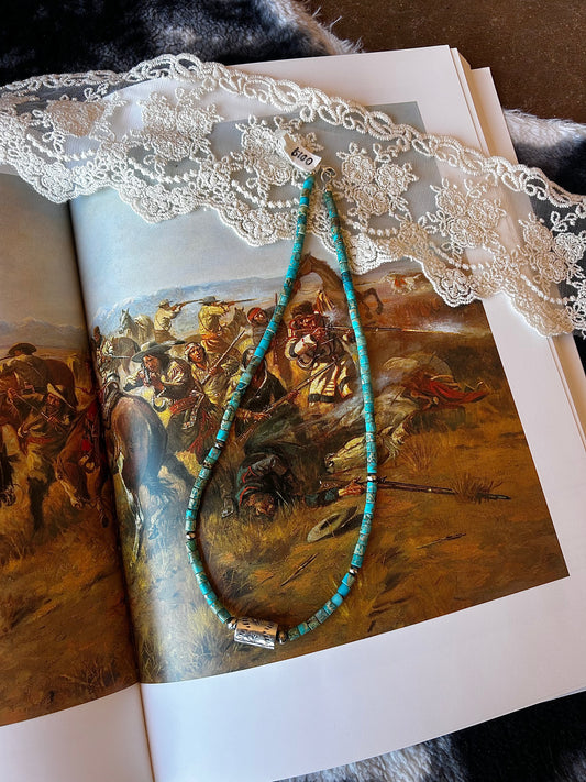 Barrel Bead Necklace