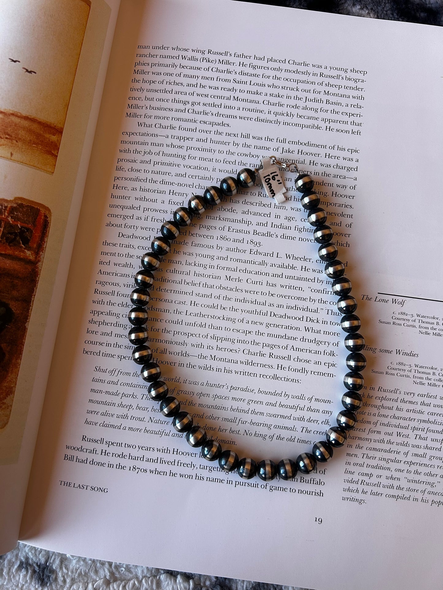 Your Mama's Pearl Necklace 10mm 16"