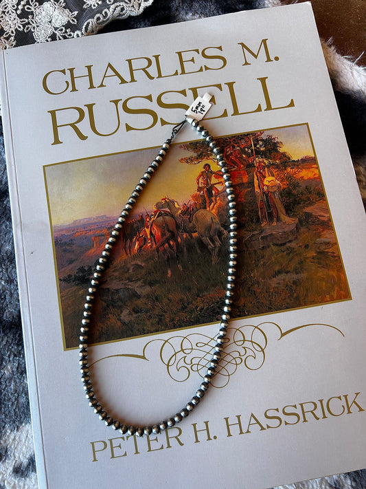 Your Mama's Pearl Necklace 5mm 18"