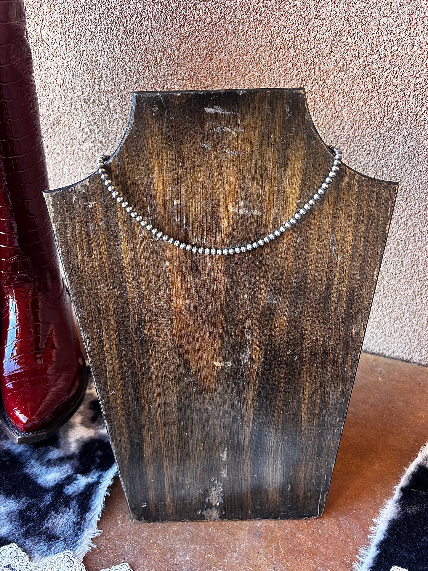 Your Mama's Pearl Necklace 5mm 18"