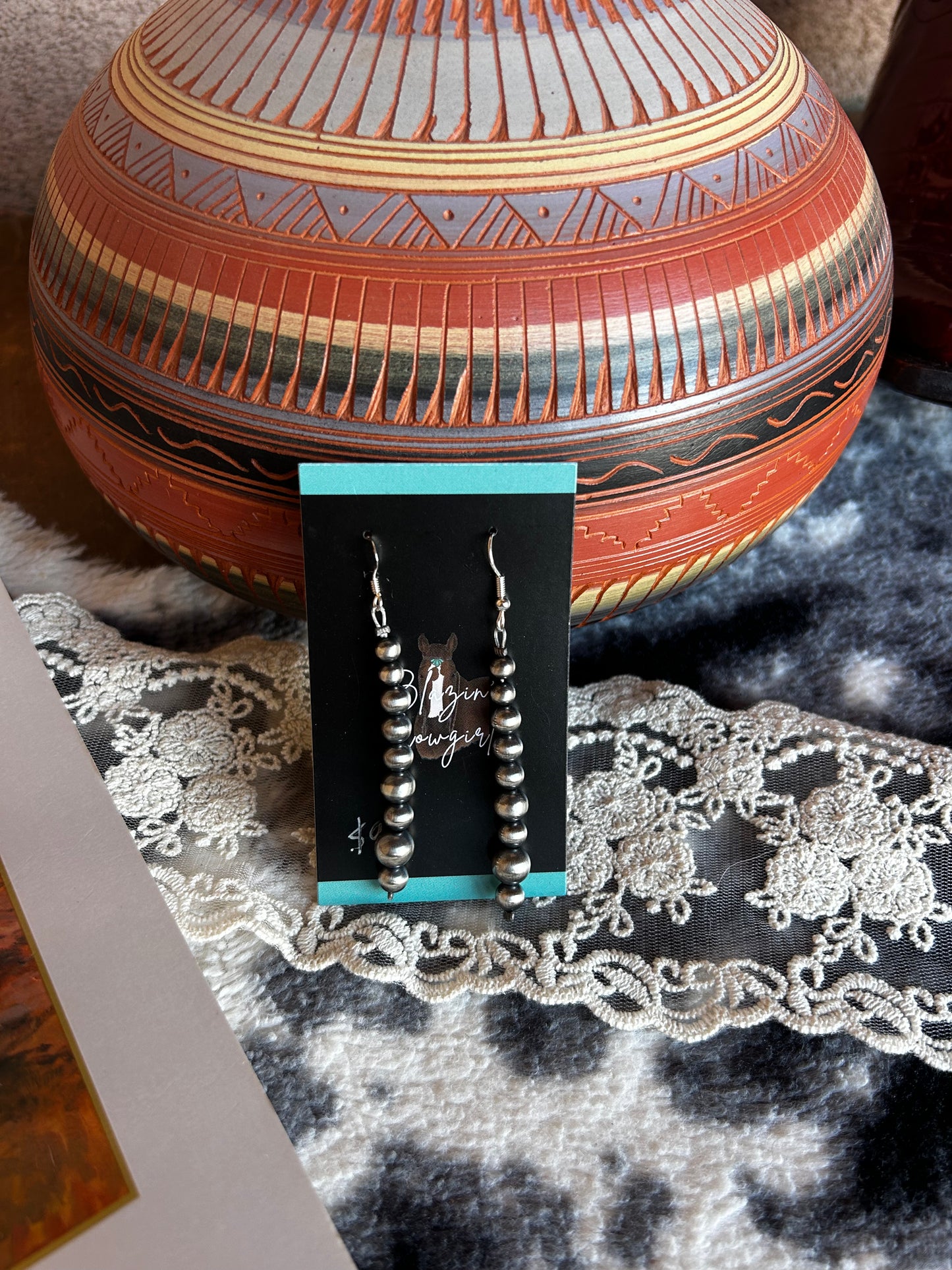Your Mama's Long Pearl Dangles