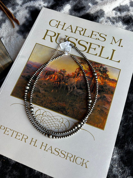Your Mama's Pearl Necklace 4-8mm