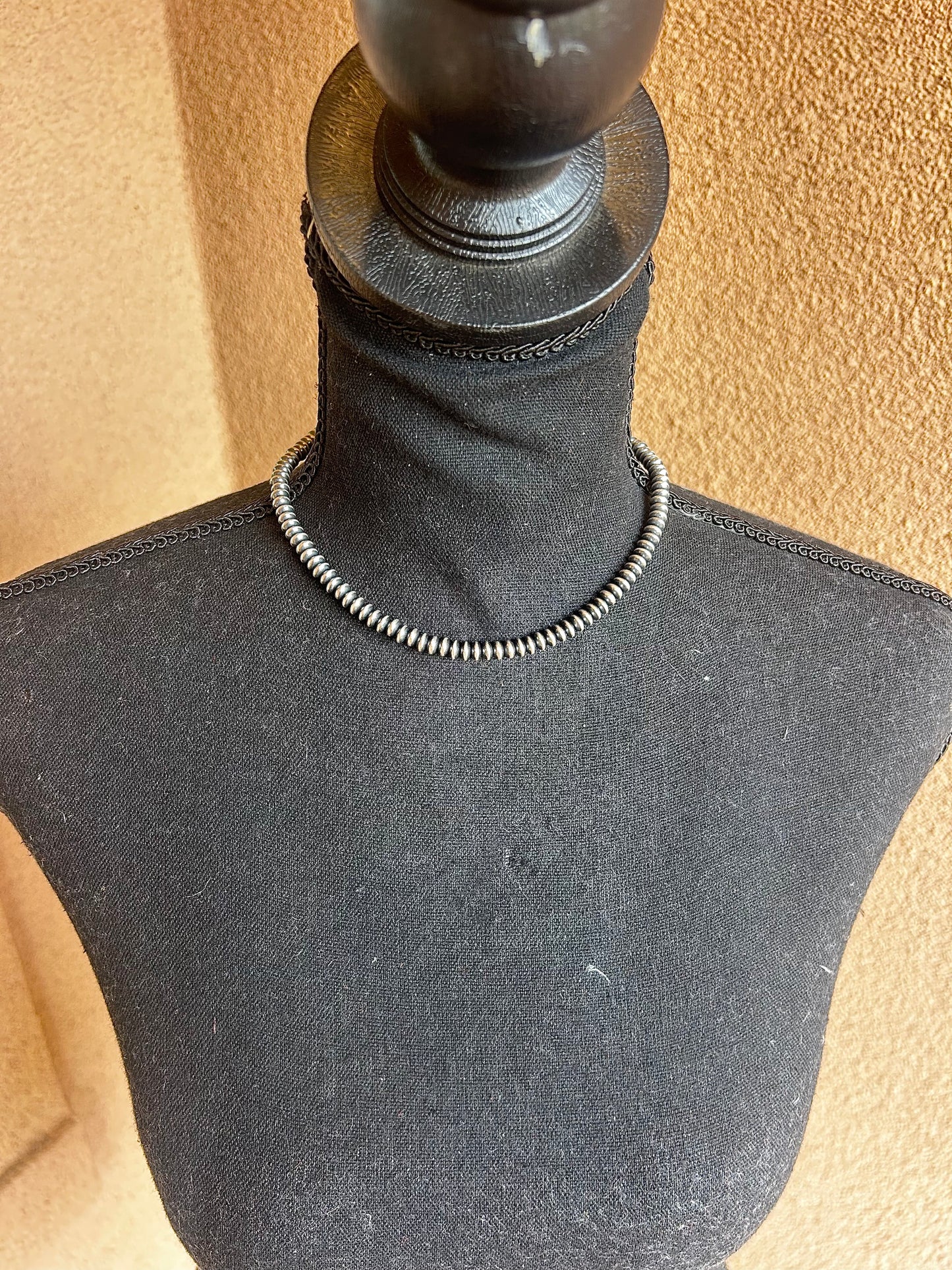 Your Mama's Saucer Necklace 4mm 16"