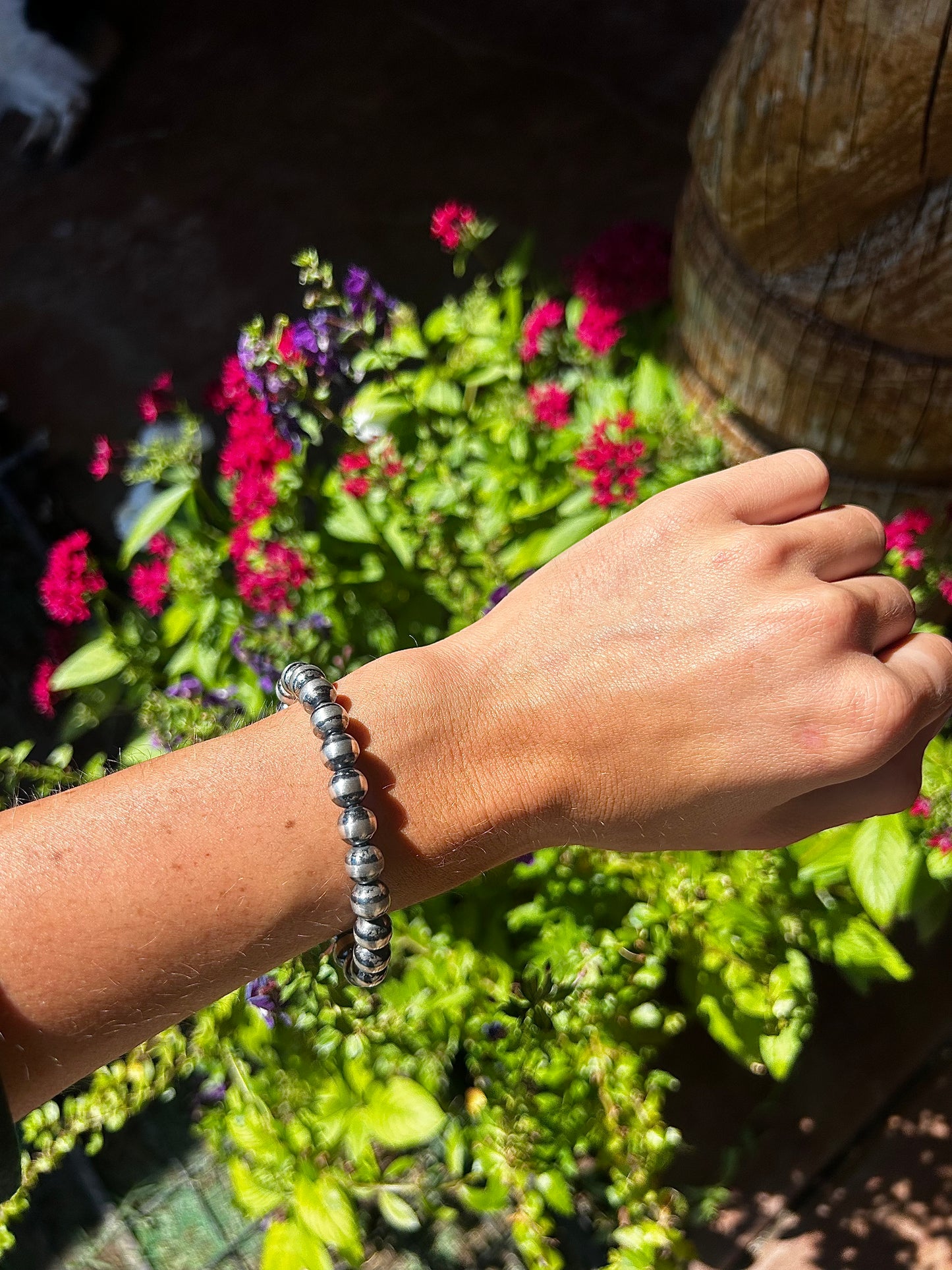 Your Mama's Pearl Bracelet 8mm